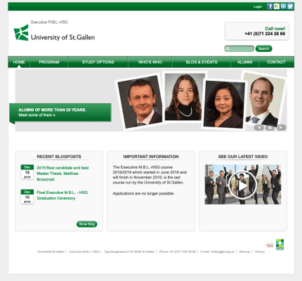 Uni St. Gallen - M.B.L.