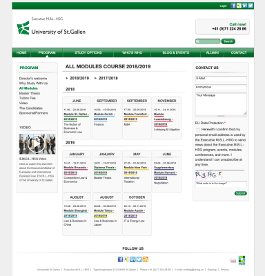 Uni St. Gallen - M.B.L.