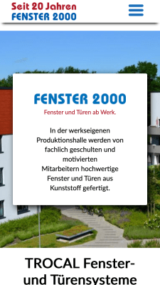 Fenster 2000 mobile