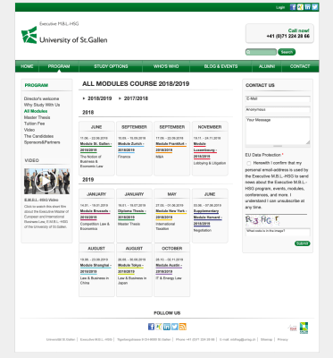 Uni St. Gallen - M.B.L.