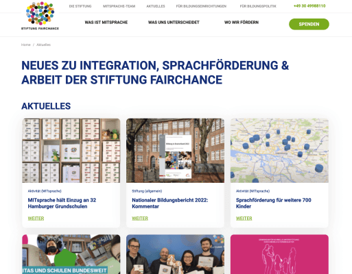 Stiftung-Fairchance.org Screenshot